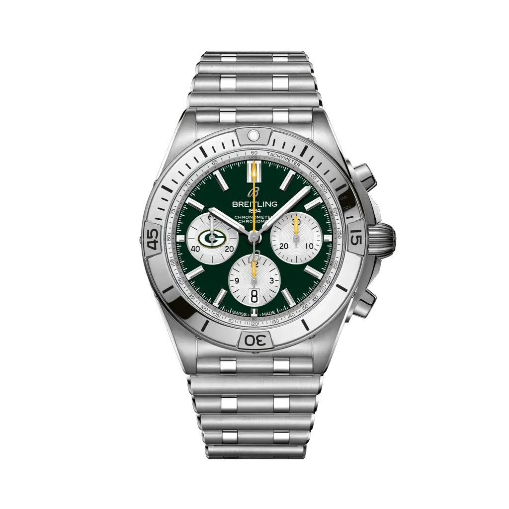 Chronomat B01 42 NFL Green Bay Packers Edition - AB01342B1L1A1 - image 1