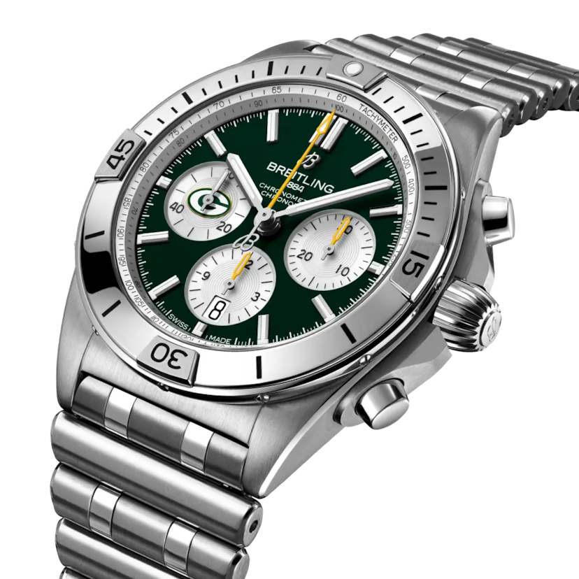 Chronomat B01 42 NFL Green Bay Packers Edition - AB01342B1L1A1 - image 2