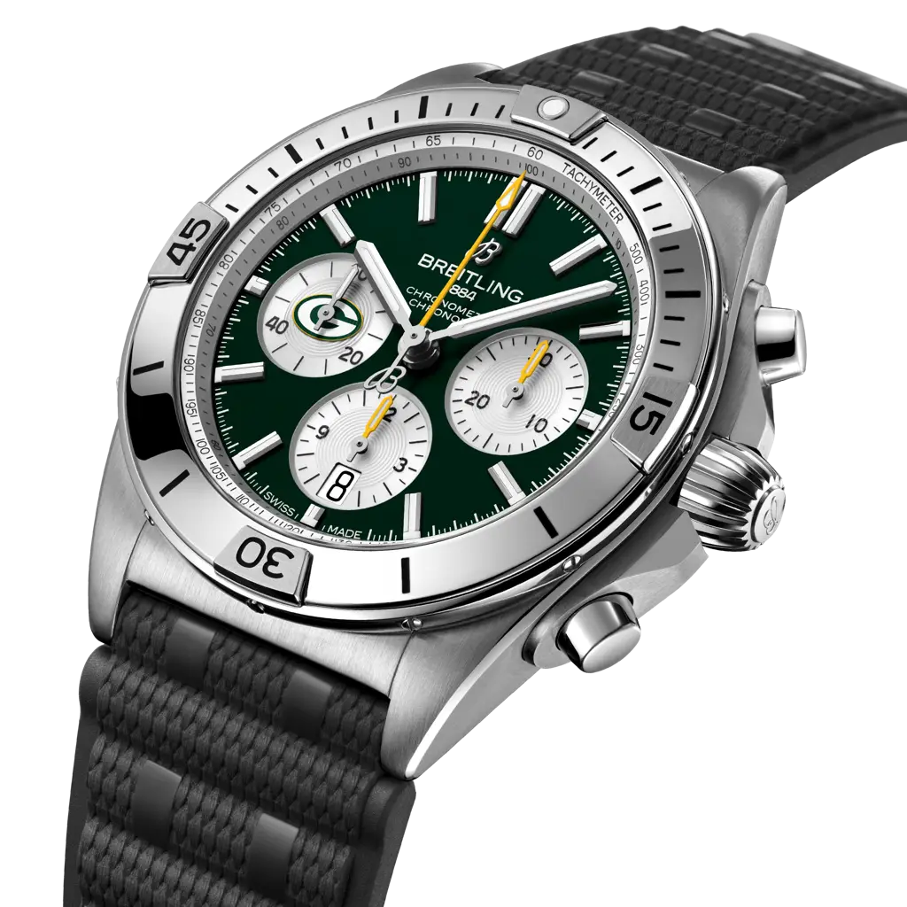 Chronomat B01 42 NFL Green Bay Packers Edition - AB01342B1L1S1