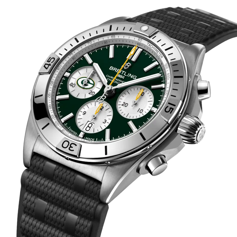 Chronomat B01 42 NFL Green Bay Packers Edition - AB01342B1L1S1 - image 2