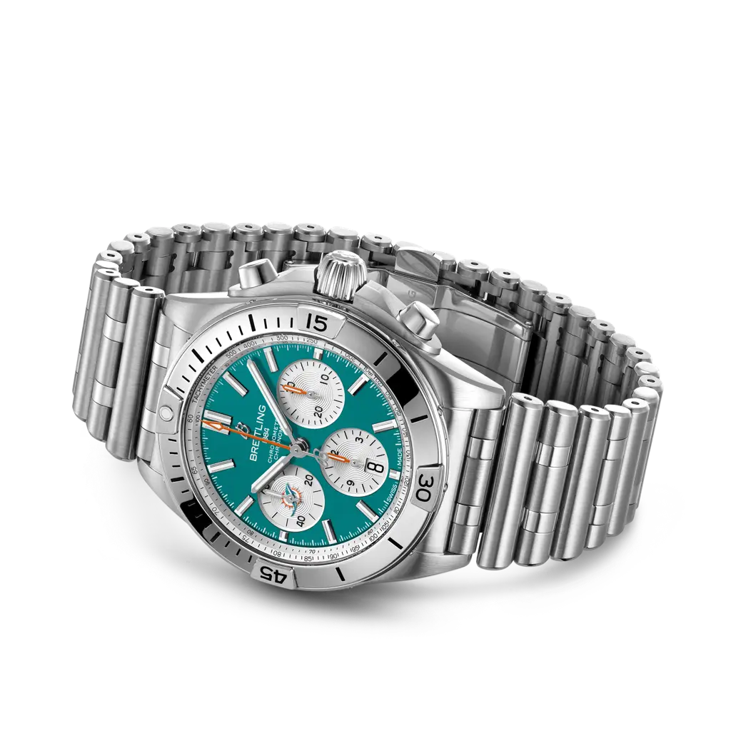 Chronomat B01 42 NFL Miami Dolphins Edition - AB01342B1L2A1 - image 3