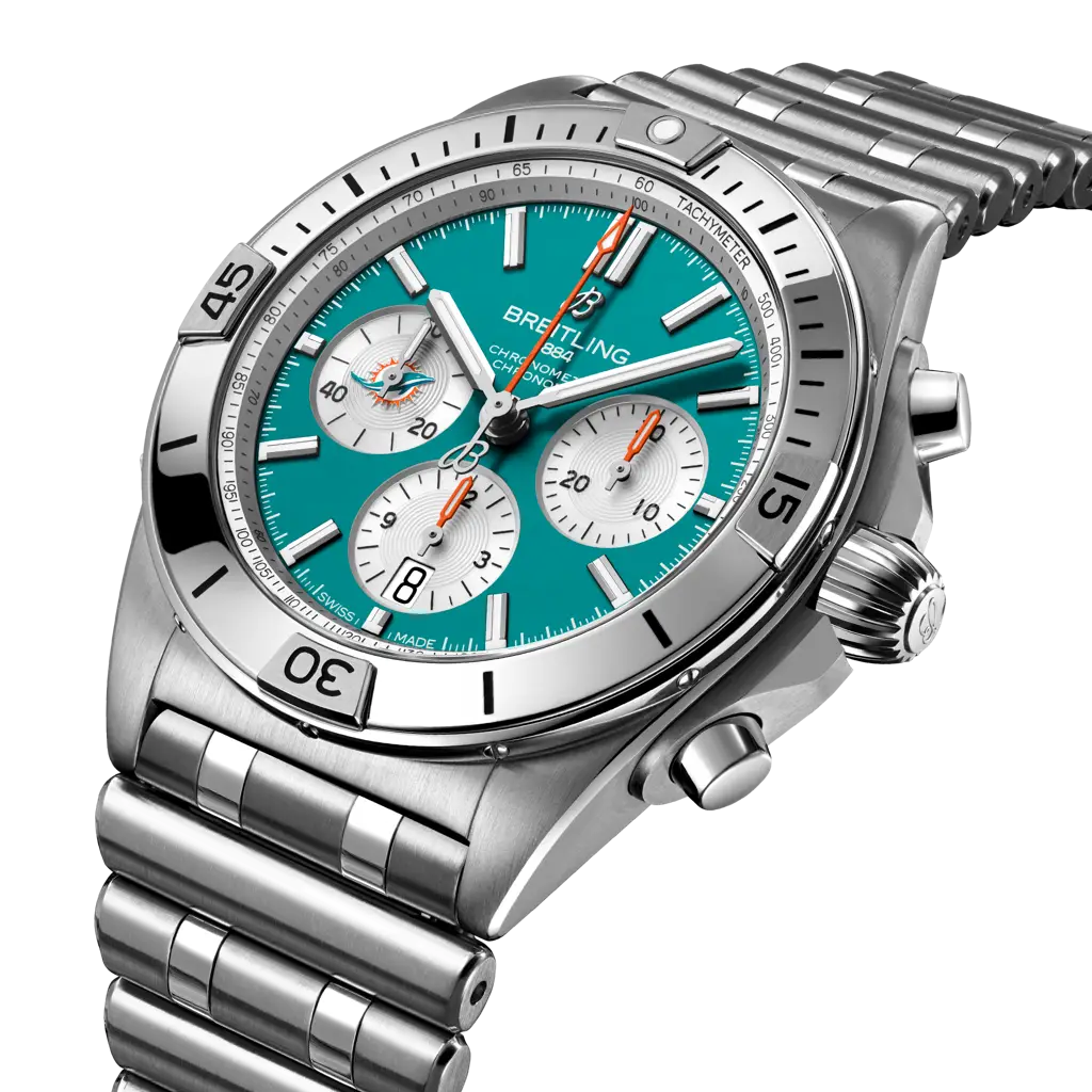 Chronomat B01 42 NFL Miami Dolphins Edition - AB01342B1L2A1 - image 2