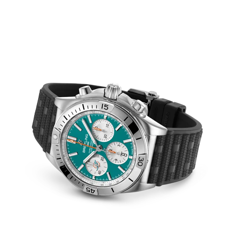 Chronomat B01 42 NFL Miami Dolphins Edition - AB01342B1L2S1 - image 3