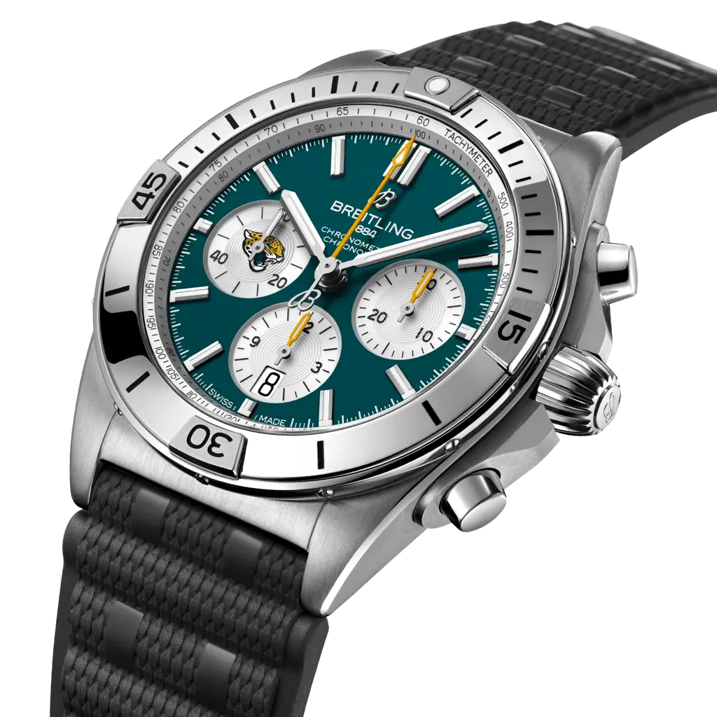 Chronomat B01 42 NFL Jacksonville Jaguars Edition - AB01342B1L3S1