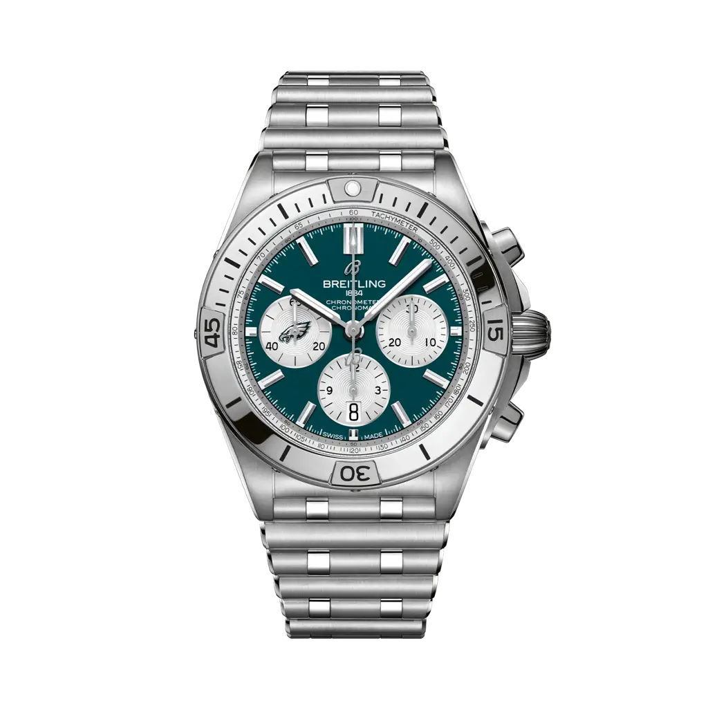 Chronomat B01 42 NFL Philadelphia Eagles Edition - AB01342B1L4A1 - image 1