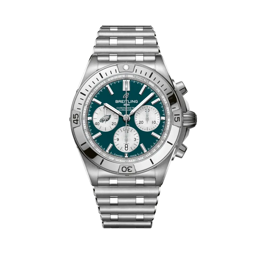 Chronomat B01 42 NFL Philadelphia Eagles Edition - AB01342B1L4A1 - image 1