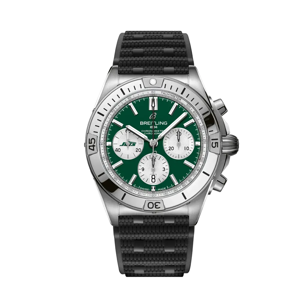 Chronomat B01 42 NFL New York Jets Edition AB01342B1L5S1