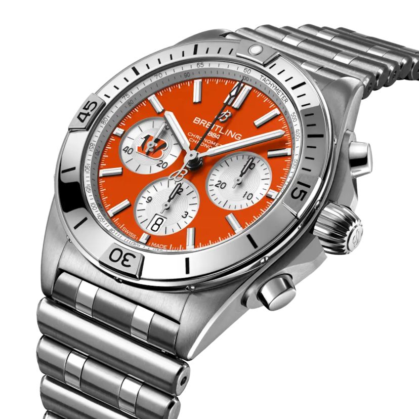 Chronomat B01 42 NFL Cincinnati Bengals Edition - AB01342B1O1A1 - image 2