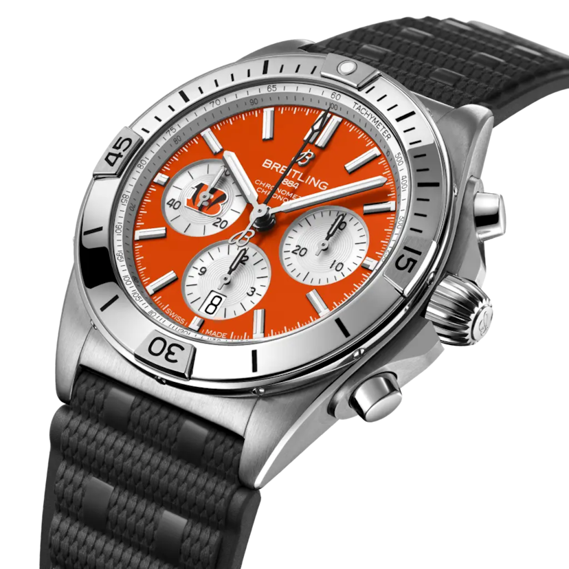 Chronomat B01 42 NFL Cincinnati Bengals Edition - AB01342B1O1S1 - image 2