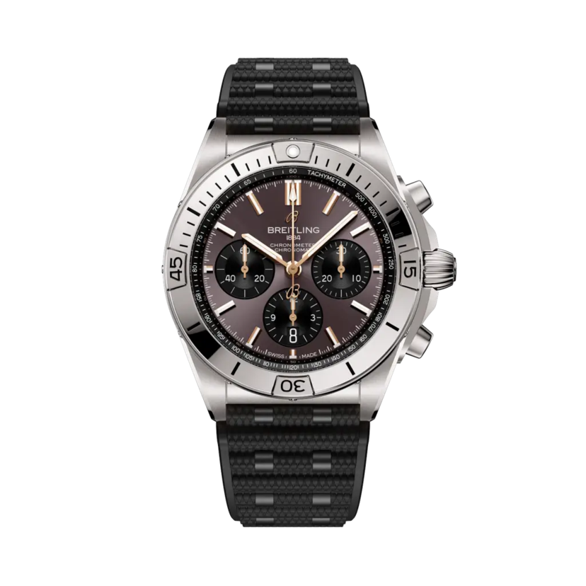 Chronomat B01 42, riferimento AB01347B1Q1S1. Link ai dettagli del prodotto.