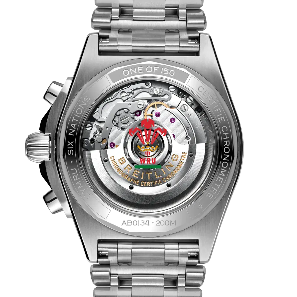 Chronomat B01 42 Six Nations Wales - AB0134A61K1A1 - image 4