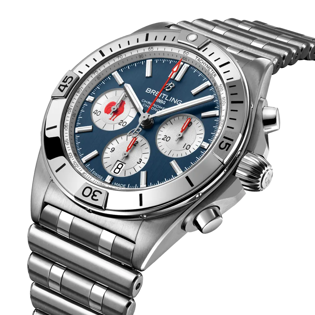 Chronomat B01 42 Six Nations France - AB0134A81C1A1 - image 2