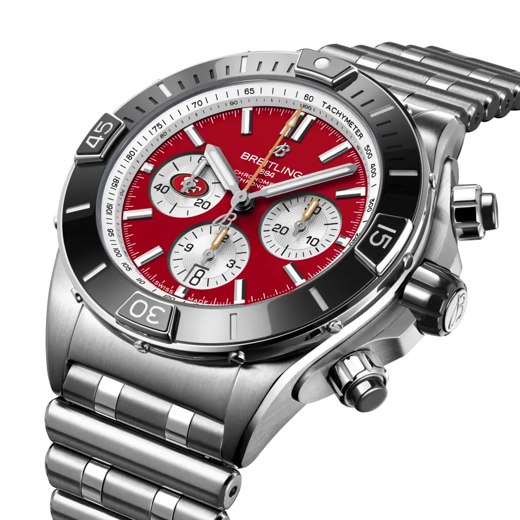 Super Chronomat B01 Chronograph 44 NFL San Francisco 49ers - AB01361C1K1A1 - image 2