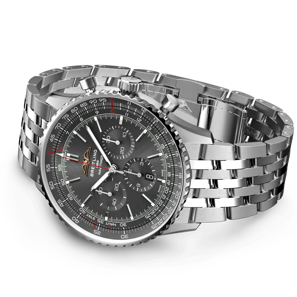 Navitimer B01 Chronograph 46 - AB01376A1B1A1 - image 3