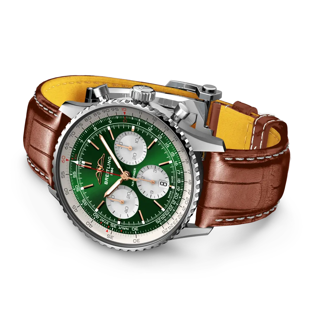 Navitimer B01 Chronograph 43 - AB01385A1L1P1 - image 3