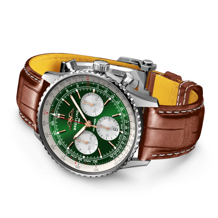 Navitimer B01 Chronograph 43 - AB01385A1L1P1 - image 3
