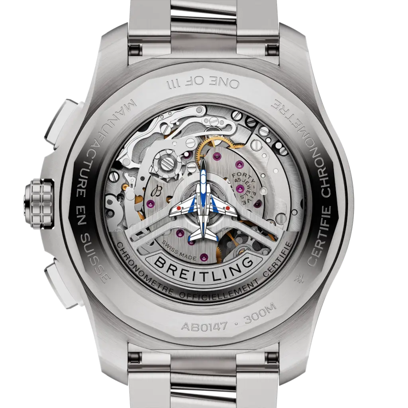 Avenger B01 Chronograph 44 Blue Impulse - AB01471A1C1A1 - image 4