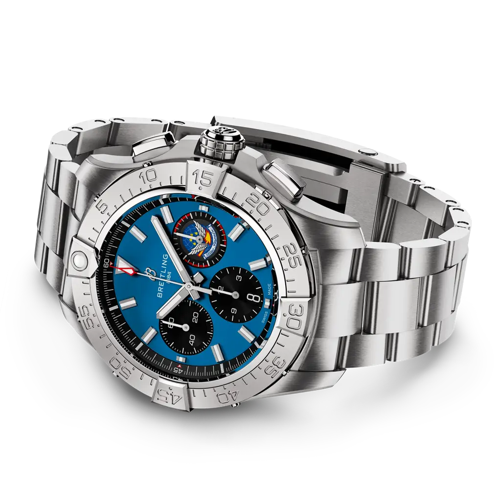 Avenger B01 Chronograph 44 Blue Impulse - AB01471A1C1A1 - image 3