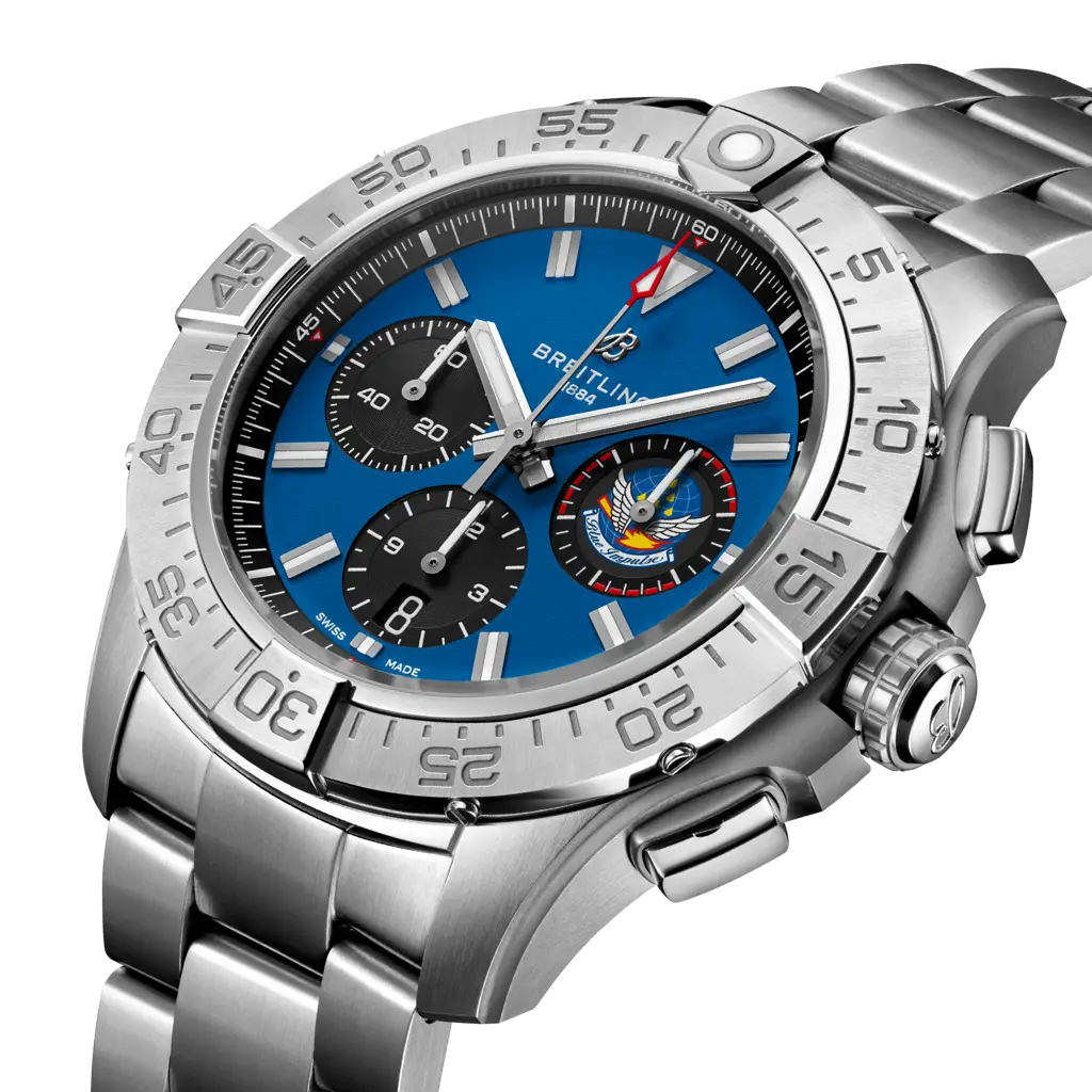 Avenger B01 Chronograph 44 Blue Impulse - AB01471A1C1A1 - image 2