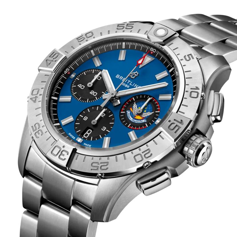 Avenger B01 Chronograph 44 Blue Impulse - AB01471A1C1A1 - image 2