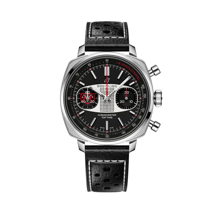 トップタイム B01 レーシング 仮面ライダー リミテッド、リファレンス AB01774A1B1X1。 商品詳細ページへのリンク。