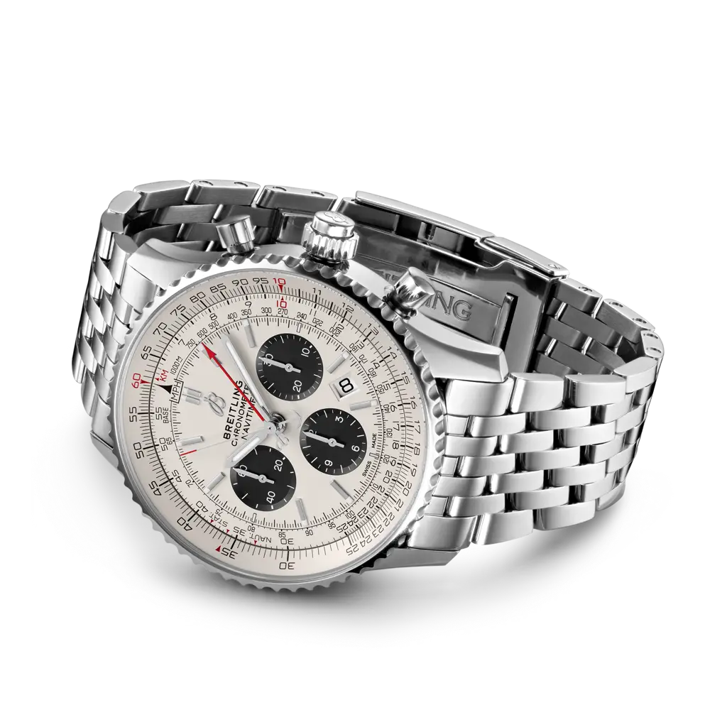 Navitimer B03 Chronograph Rattrapante 45 - AB0311211G1A1 - image 3