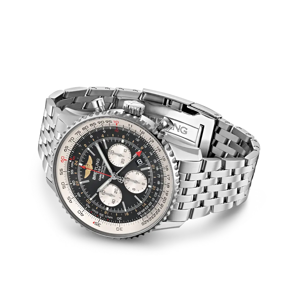 Navitimer B04 Chronograph GMT 48 - AB0441211B1A1 - image 3