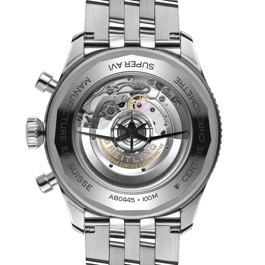 Super AVI B04 Chronograph GMT 46 Tribute to Vought F4U Corsair - AB04451A1C1A1 - image 4