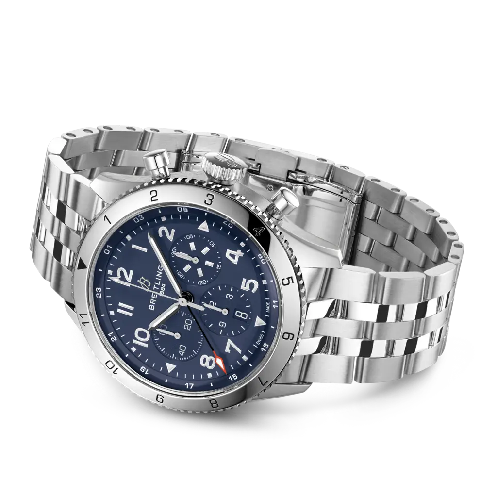 Super AVI B04 Chronograph GMT 46 Tribute to Vought F4U Corsair - AB04451A1C1A1 - image 3