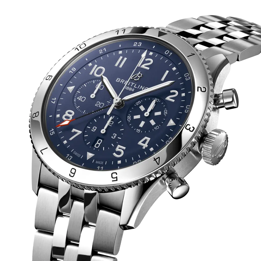Super AVI B04 Chronograph GMT 46 Tribute to Vought F4U Corsair - AB04451A1C1A1 - image 2