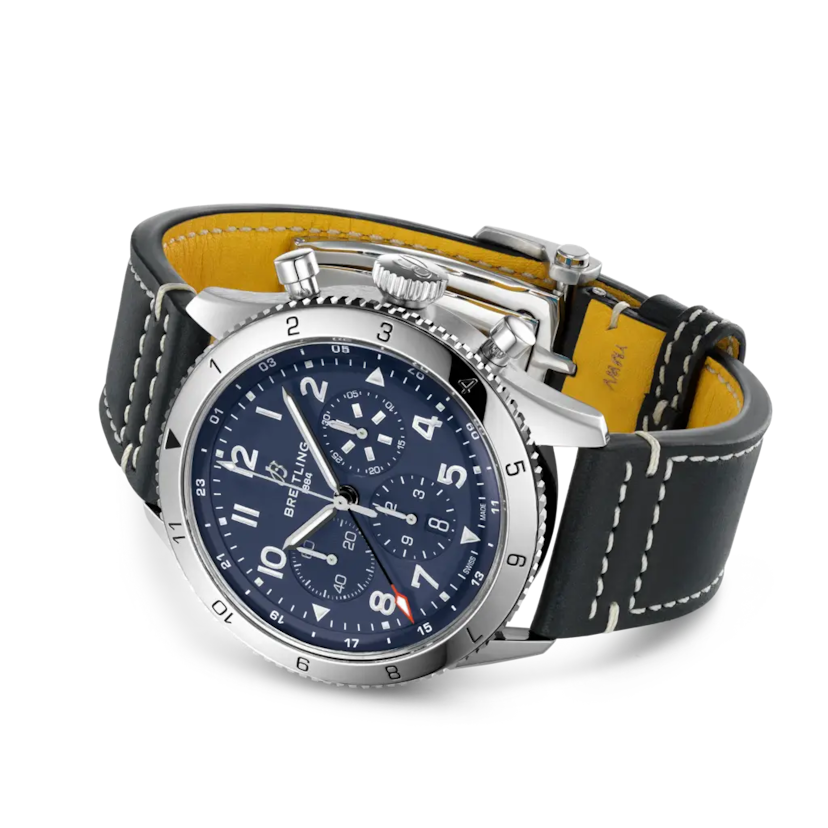 Super AVI B04 Chronograph GMT 46 Tribute to Vought F4U Corsair - AB04451A1C1X1 - image 3