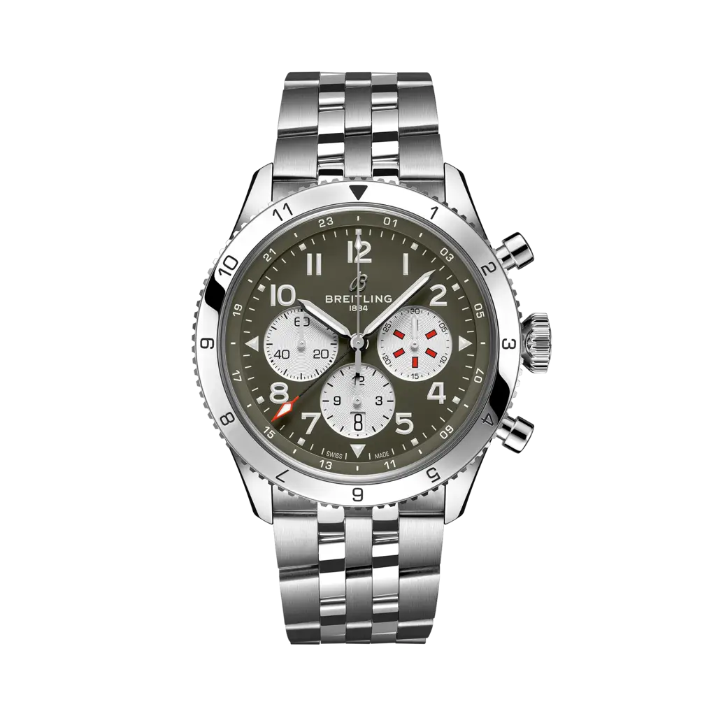 Super AVI B04 Chronograph GMT 46 Curtiss Warhawk - AB04452A1L1A1 - image 1