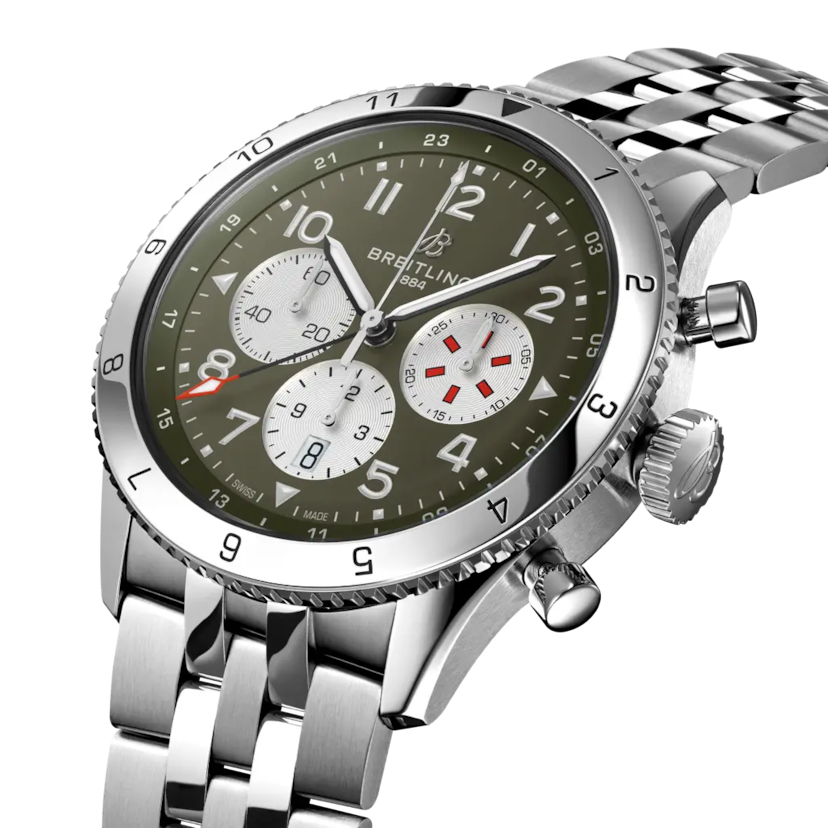 Super AVI B04 Chronograph GMT 46 Curtiss Warhawk - AB04452A1L1A1 - image 2