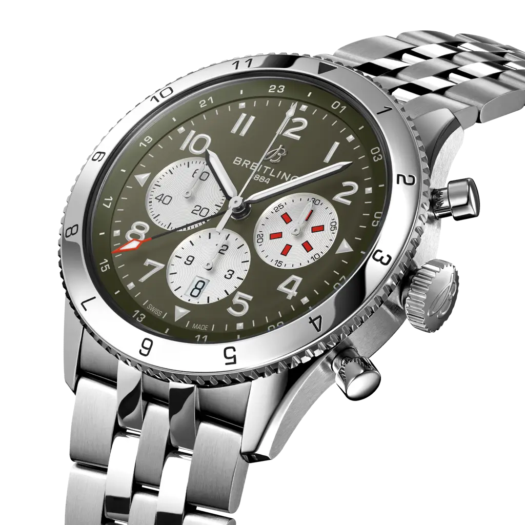 Super AVI B04 Chronograph GMT 46 Curtiss Warhawk - AB04452A1L1A1 - image 2