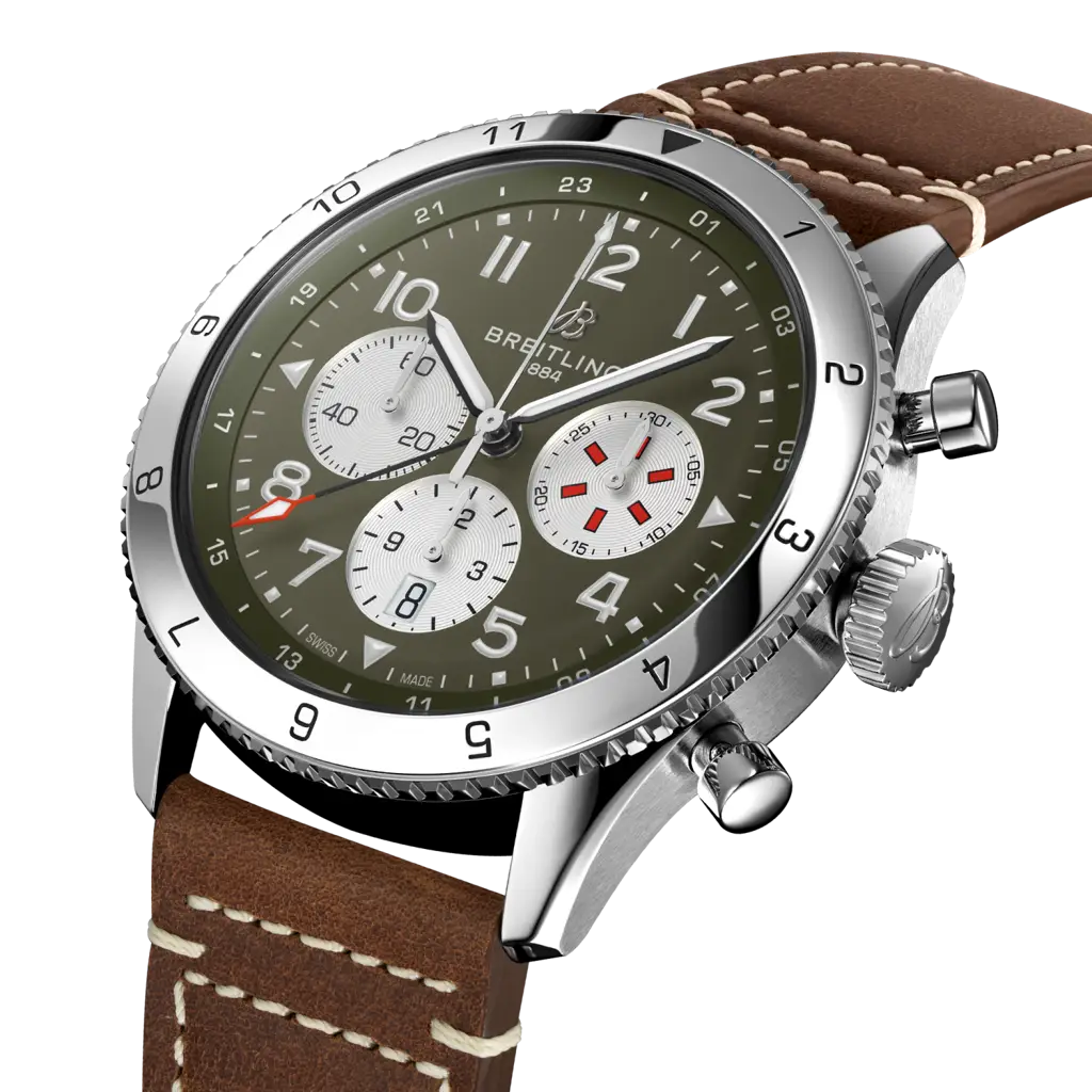 Super AVI B04 Chronograph GMT 46 Curtiss Warhawk - AB04452A1L1X1 - image 2