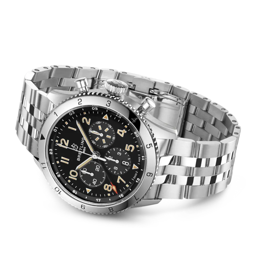 Super AVI B04 Chronograph GMT 46 P-51 Mustang - AB04453A1B1A1 - image 3