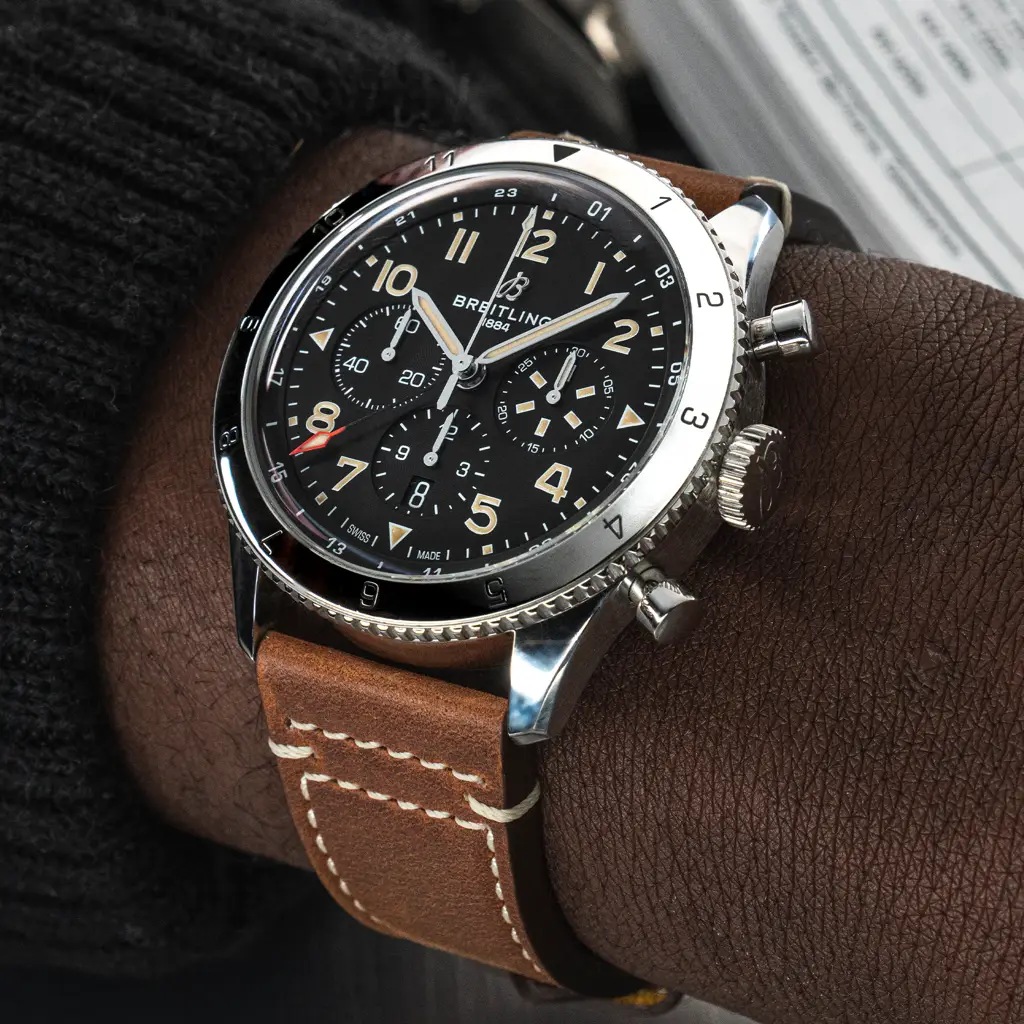 Super AVI B04 Chronograph GMT 46 P-51 Mustang - AB04453A1B1X1 - image 5