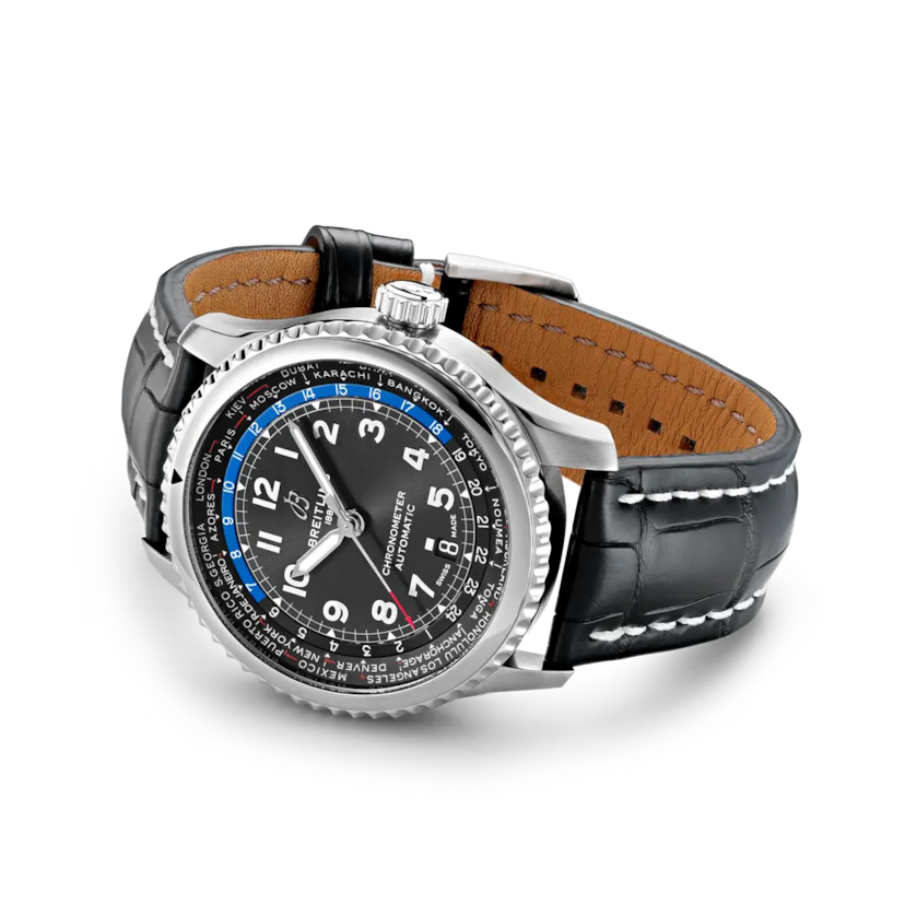 Aviator 8 B35 Automatic Unitime 43 - AB3521U41B1P1 - image 3