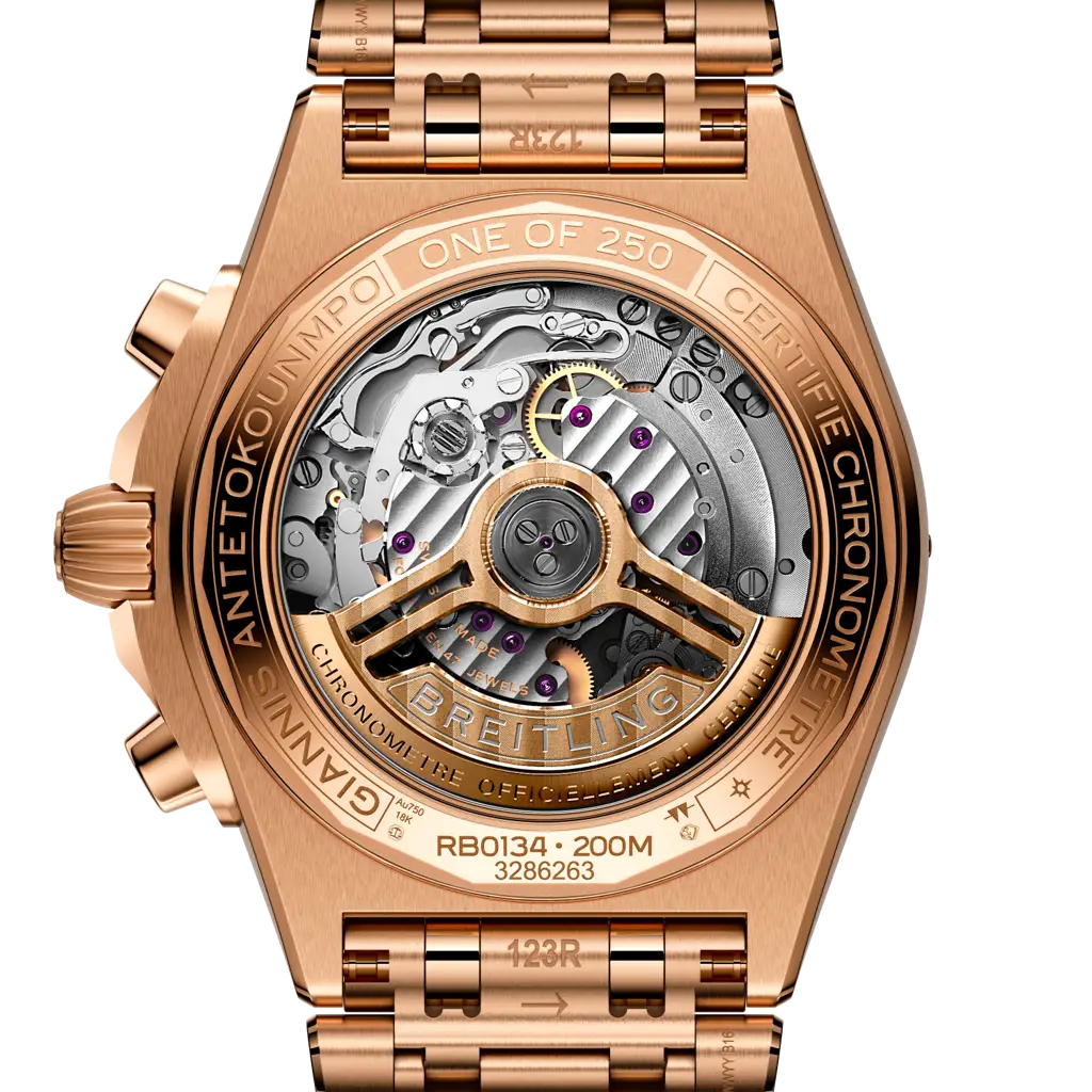 Chronomat B01 42 Giannis Antetokounmpo - RB01344A1L1R1 - image 4