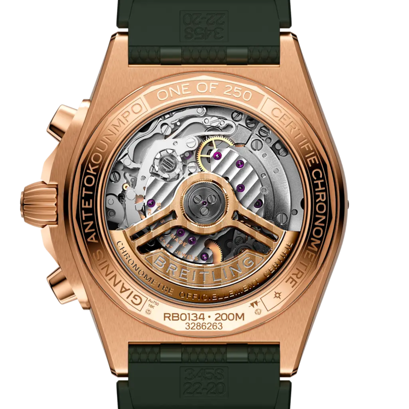 Chronomat B01 42 Giannis Antetokounmpo - RB01344A1L1S1 - image 4