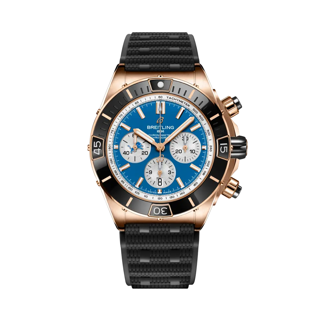 Super Chronomat B01 Chronograph 44 NFL Detroit Lions Edition - RB01366A1C2S1 - image 1