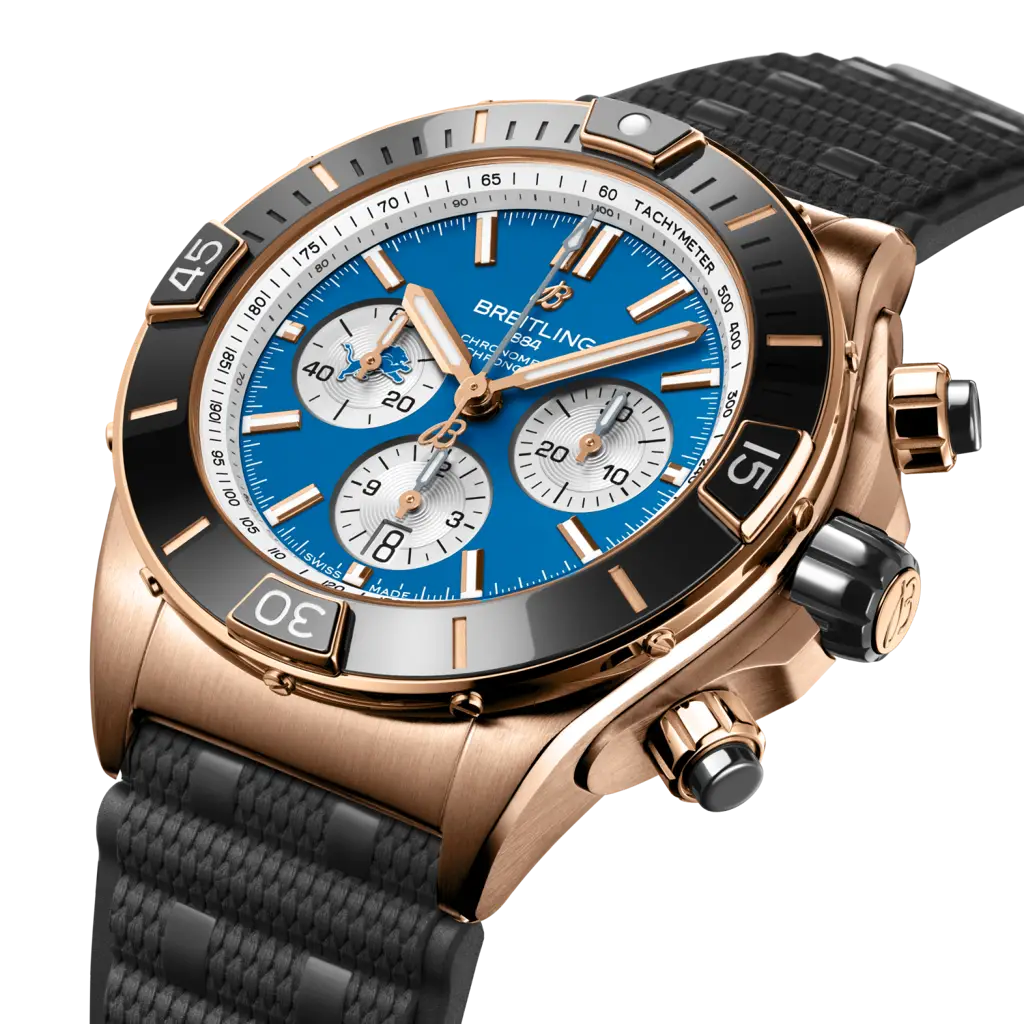 Super Chronomat B01 Chronograph 44 NFL Detroit Lions Edition - RB01366A1C2S1 - image 2