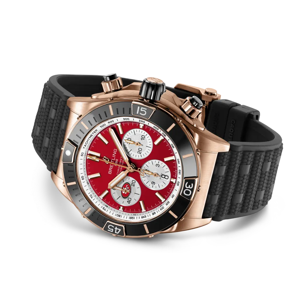Super Chronomat B01 Chronograph 44 NFL San Francisco 49ers - RB01366A1K1S1 - image 3