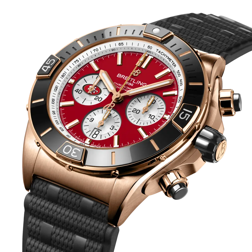 Super Chronomat B01 Chronograph 44 NFL San Francisco 49ers - RB01366A1K1S1 - image 2