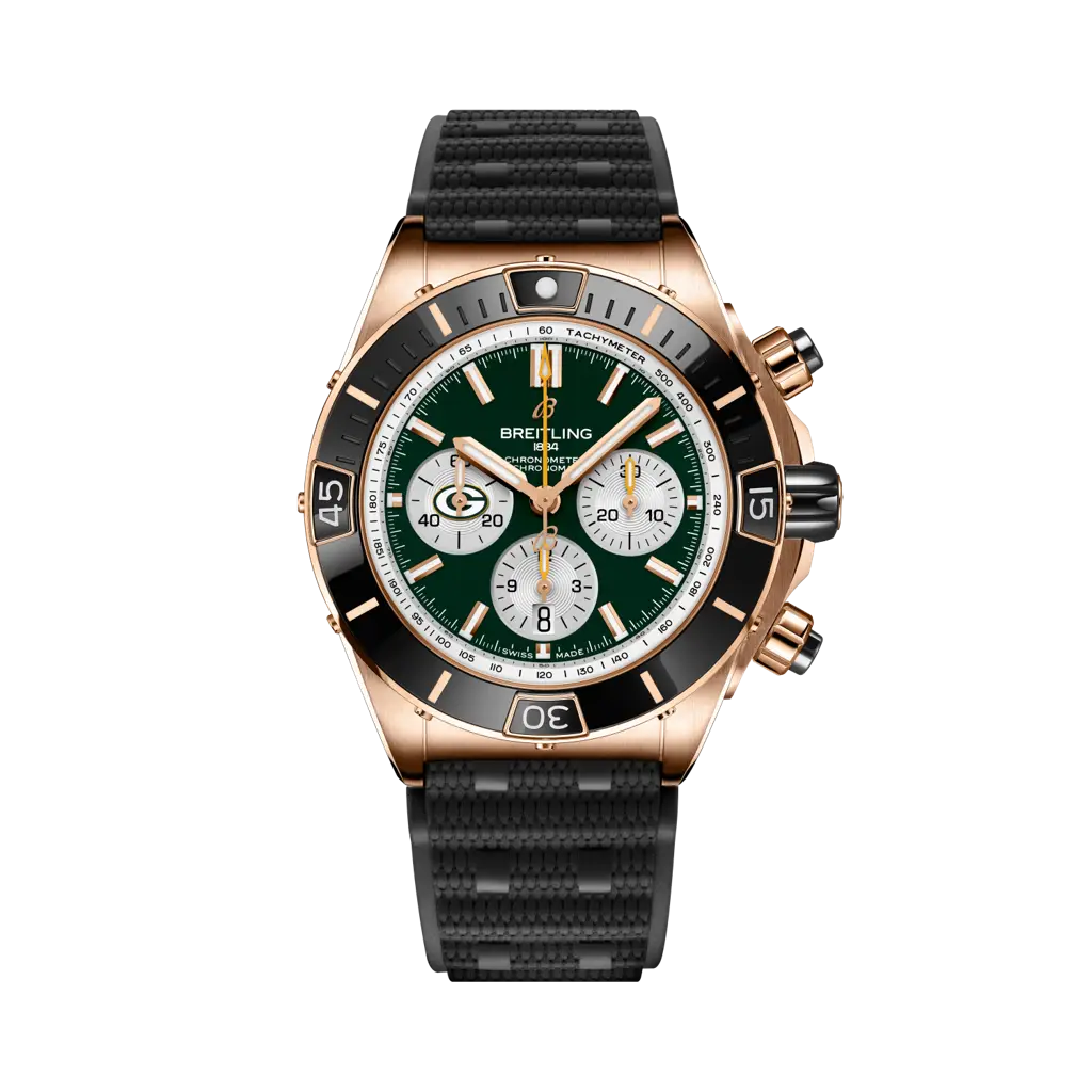 Super Chronomat B01 Chronograph 44 NFL Green Bay Packers - RB01366A1L1S1 - image 1
