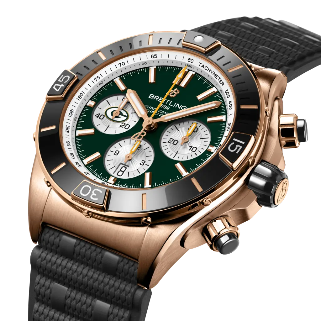 Super Chronomat B01 Chronograph 44 NFL Green Bay Packers - RB01366A1L1S1 - image 2