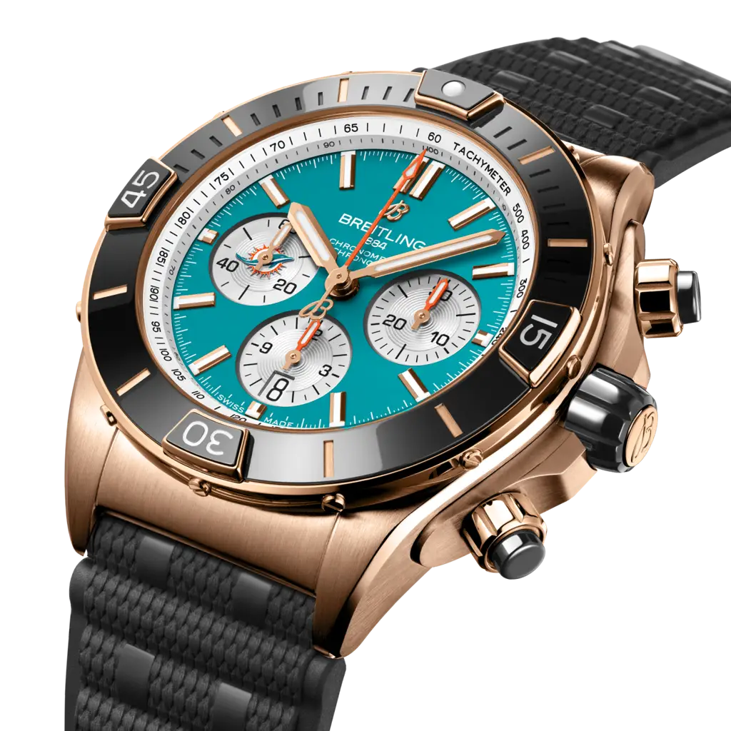 Super Chronomat B01 Chronograph 44 NFL Miami Dolphins - RB01366A1L2S1 - image 2