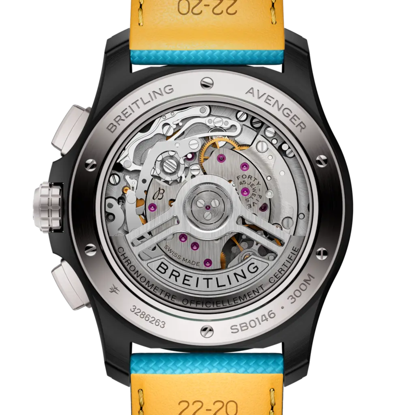 Avenger B01 Chronograph 42 Night Mission - SB0146101L1X1 - image 4