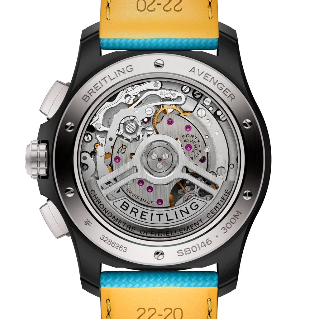 Avenger B01 Chronograph 42 Night Mission - SB0146101L1X1 - image 4