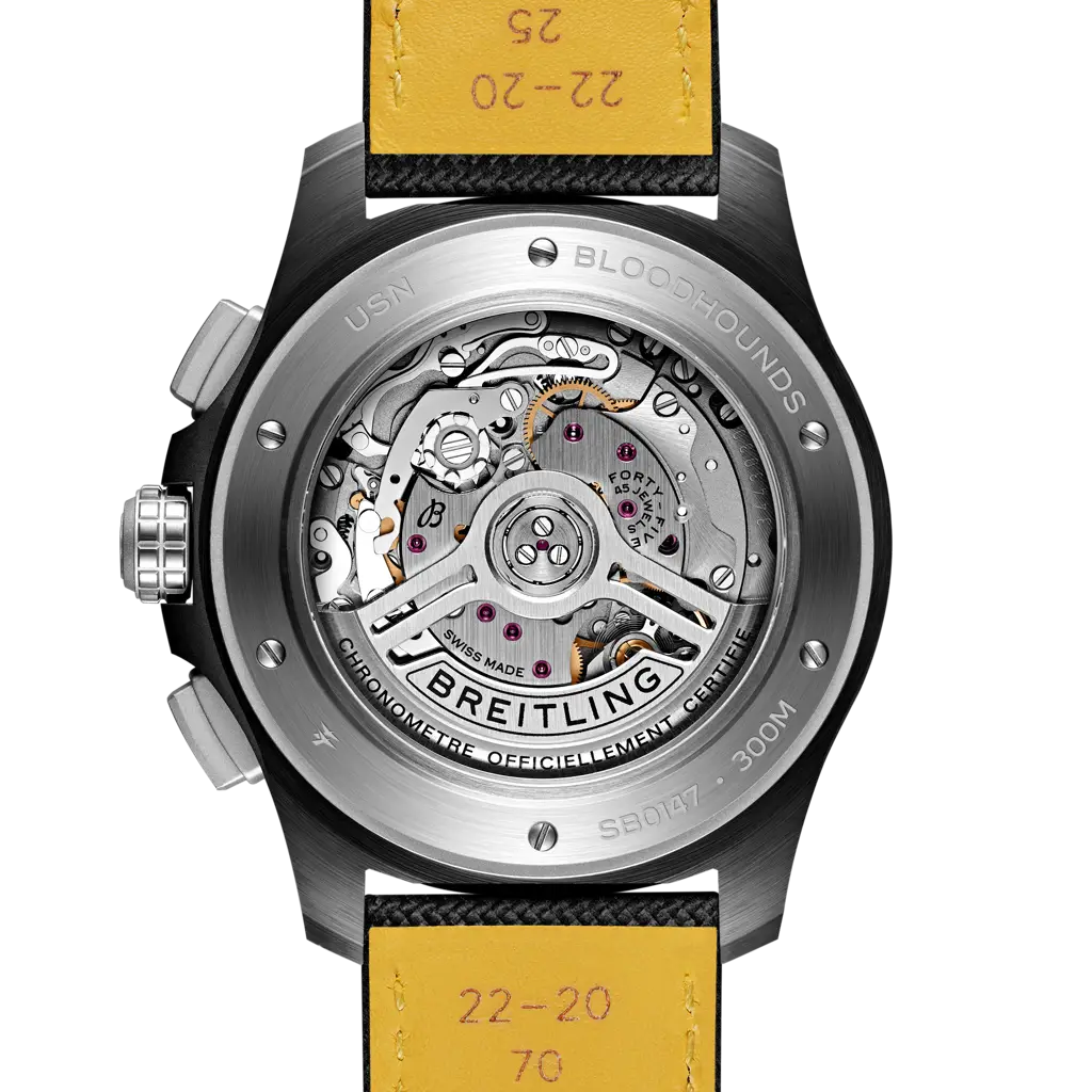 Avenger B01 Chronograph 44 Night Mission Bloodhounds - SB01472A1B1X1 - image 4